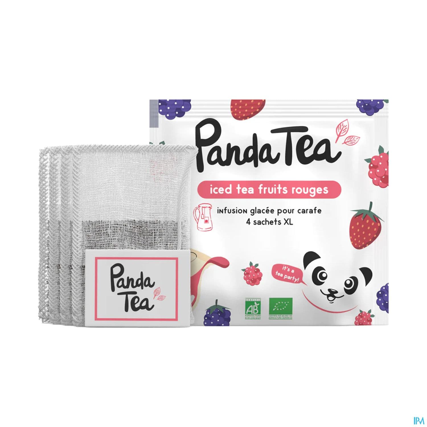 Panda Tea Iced Tea Fruits Rouges Bio Sachet 4 Xl