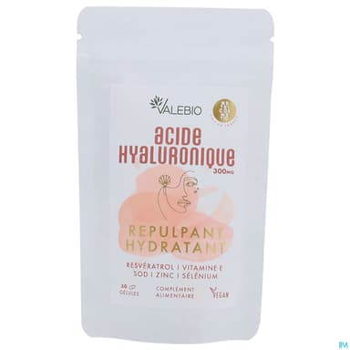 Valebio Nutricosmetique Acide Hyaluronique Gelule 30