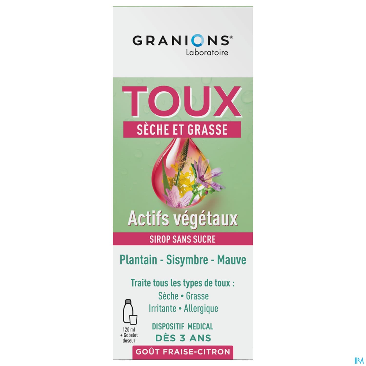 GRANIONS TOUX SECHE GRASSE SP120ML
