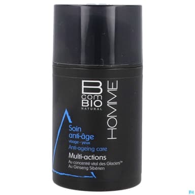 Bcombio Homme Soin Antirides Fortifiant Flacon Pompe 50ml