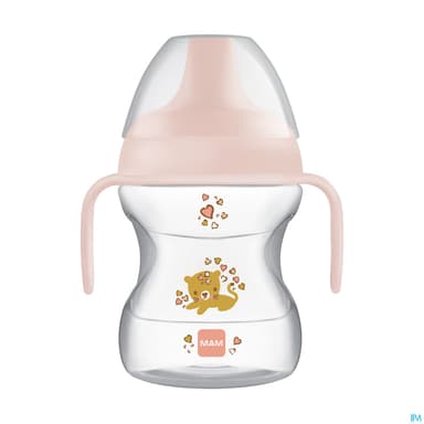 Mam Tasse D'apprentissage 190ml Decoree Bec Evolutif Avec Anse