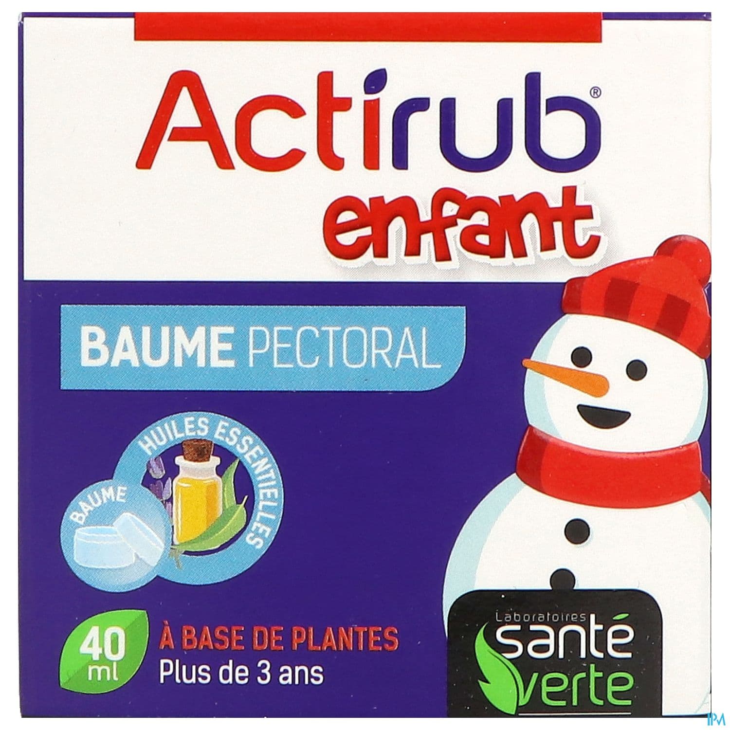 ACTIRUB SANTE VERTE BAUM PECT 40ML