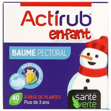 ACTIRUB SANTE VERTE BAUM PECT 40ML