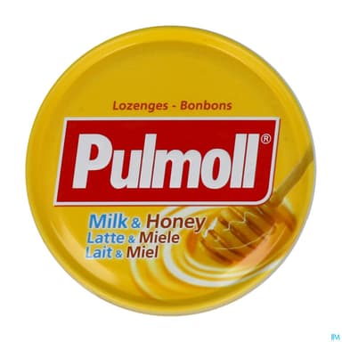 PULMOLL PAST LAIT/MIEL 75G