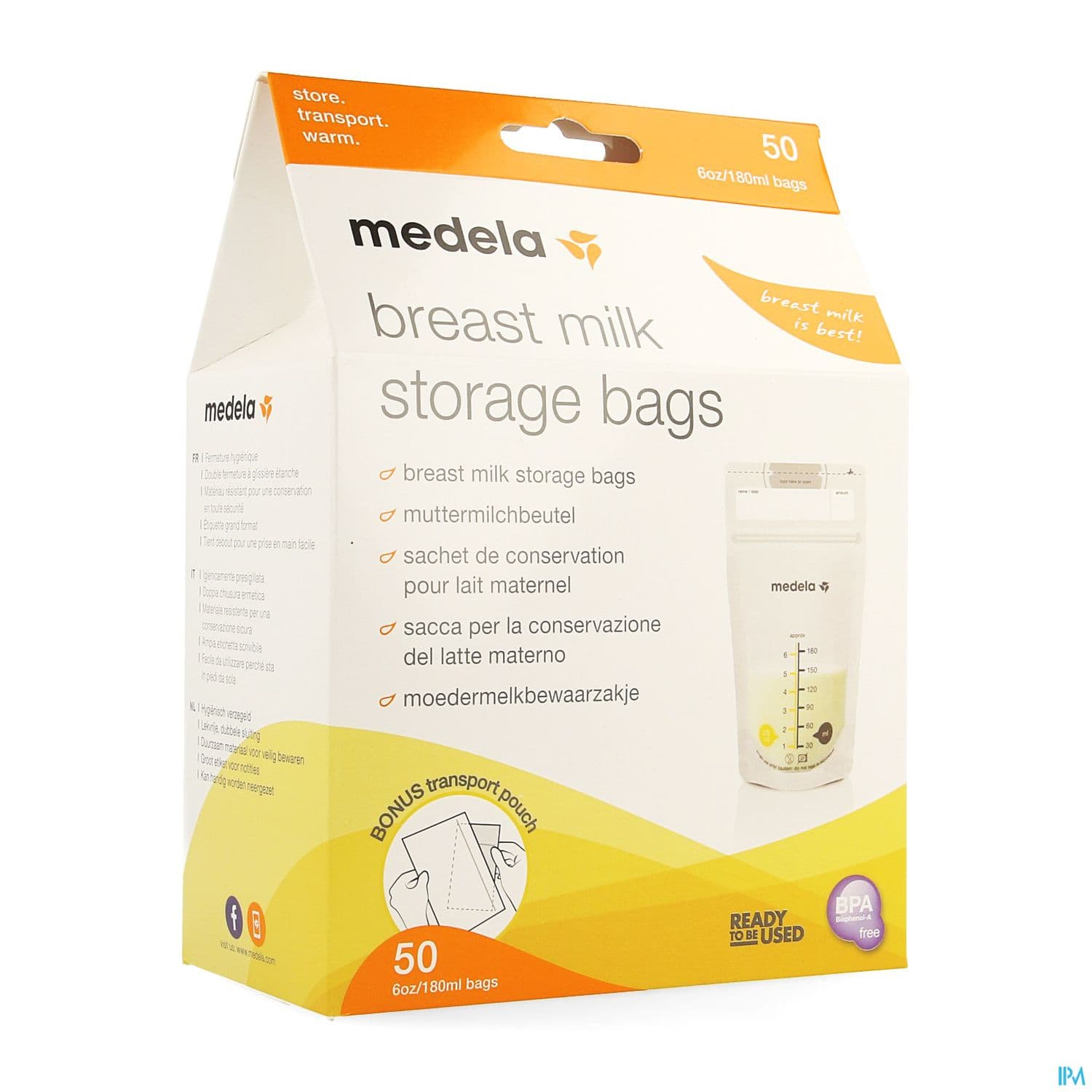 Medela Sachet De Conservation Lait 50