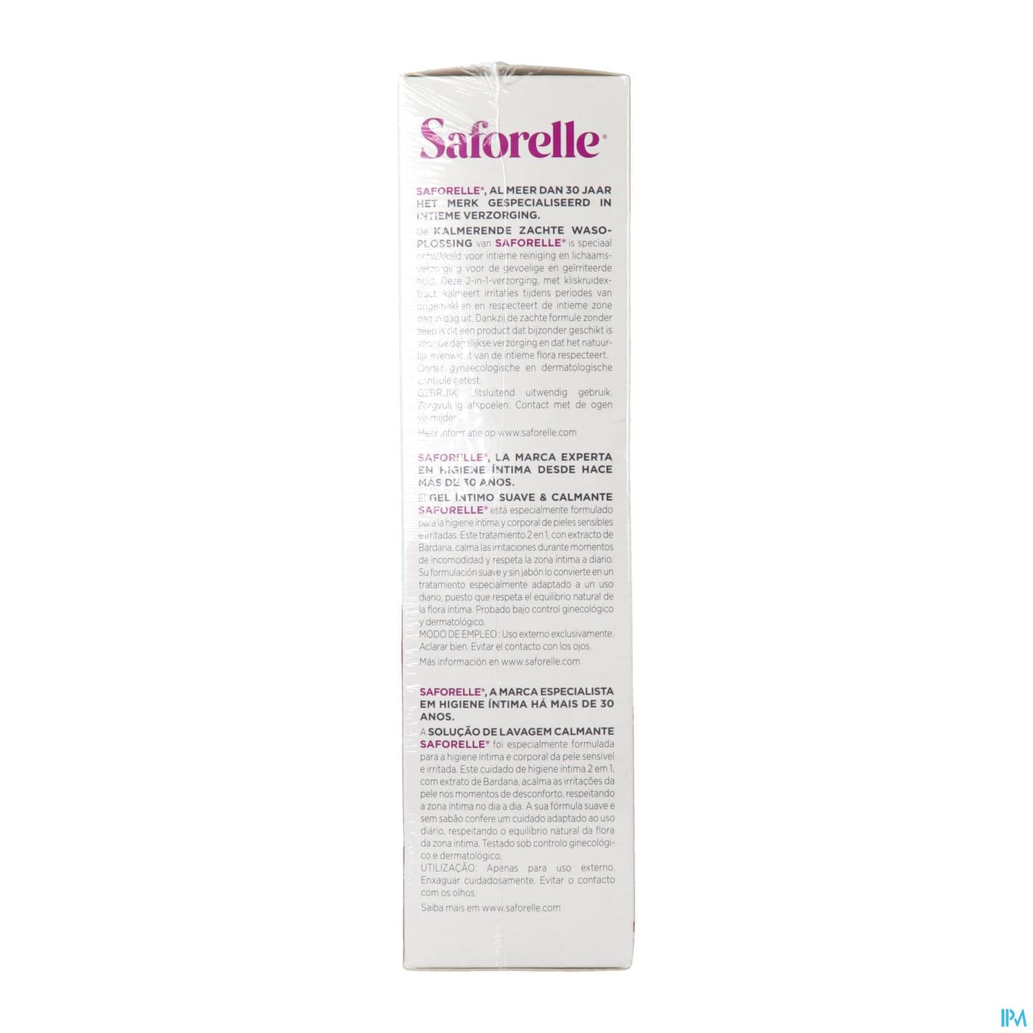 SAFORELLE SOIN LAV DOUX 500ML X2