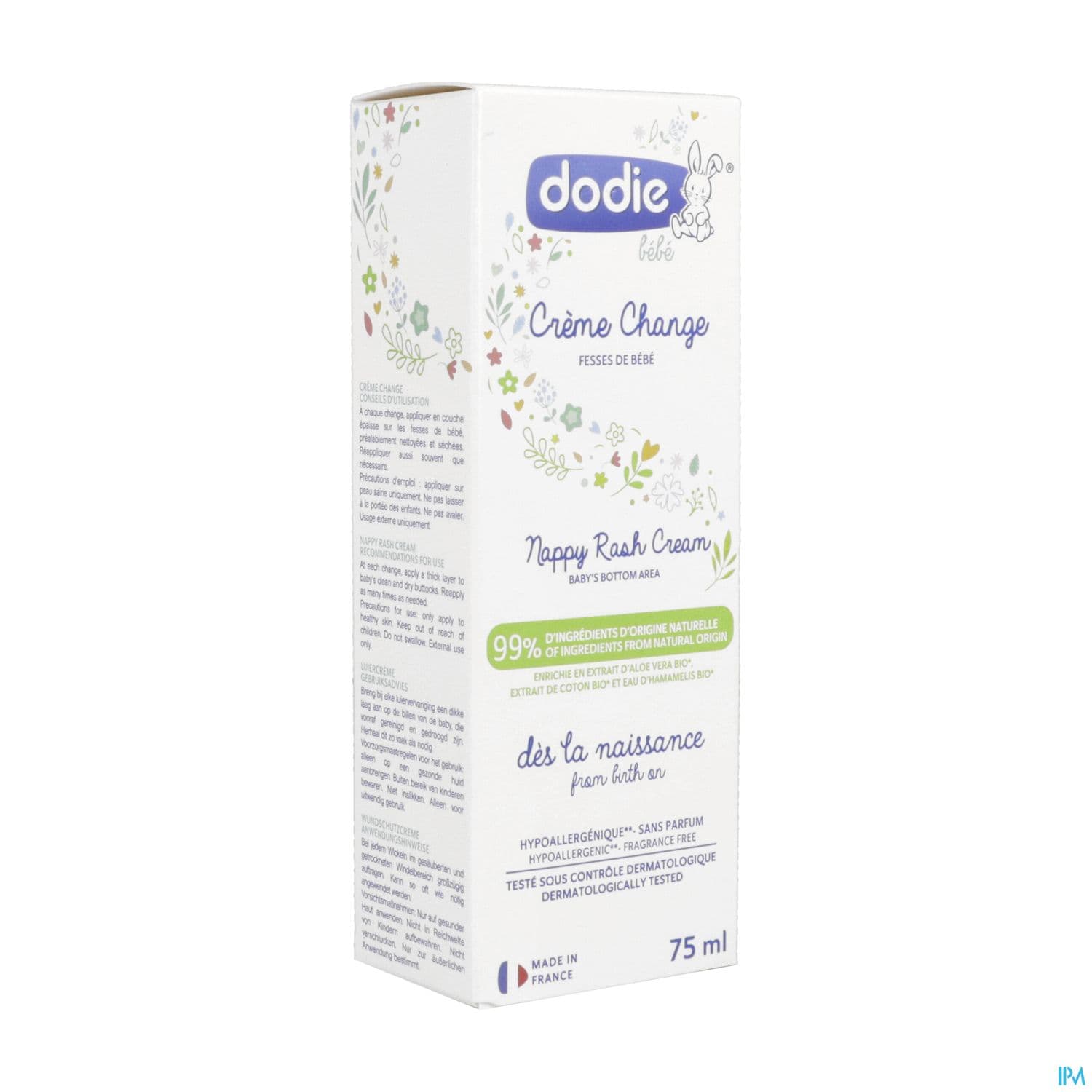 DOD CREME CHANGE S/PARFUM 75ML