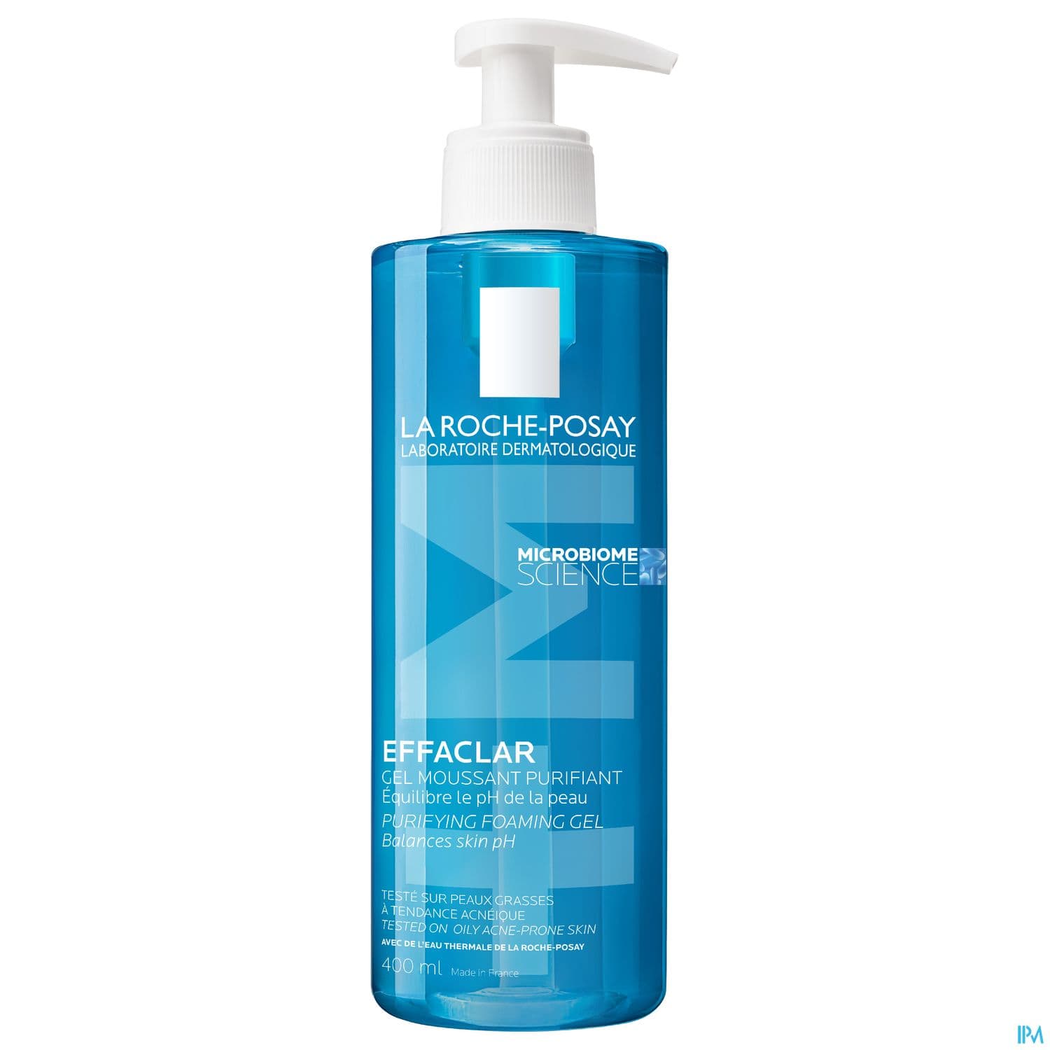 EFFACLAR GEL MOUSS PURIF FL PPE/400ML