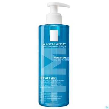 EFFACLAR GEL MOUSS PURIF FL PPE/400ML