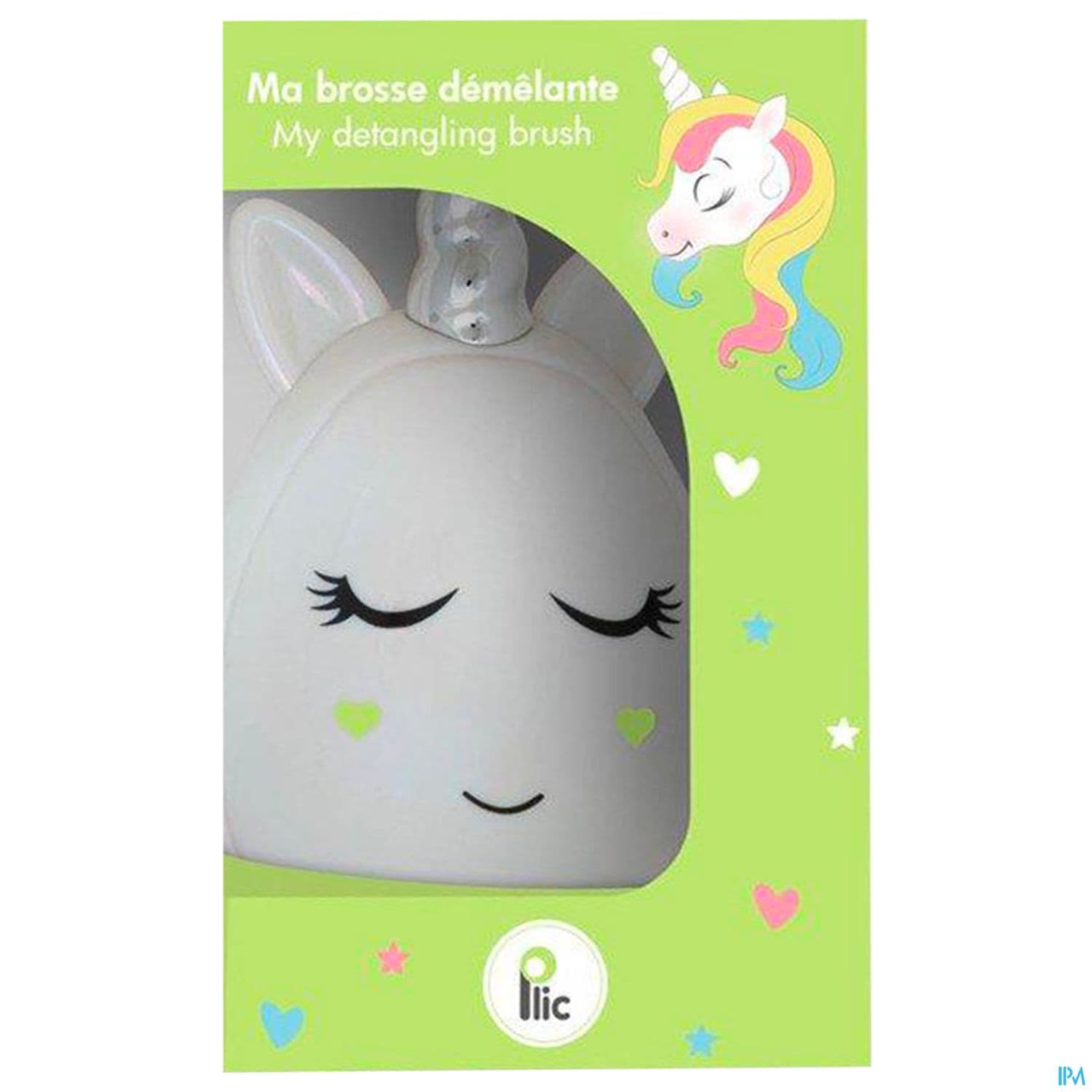Plic Beauty Brosse Cheveux Licorne Bleue
