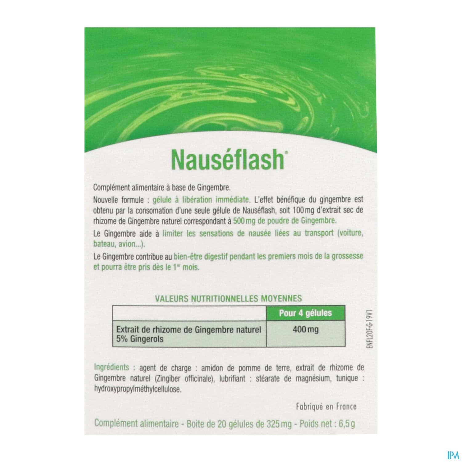 Densmore Nauseflash Comprime 30