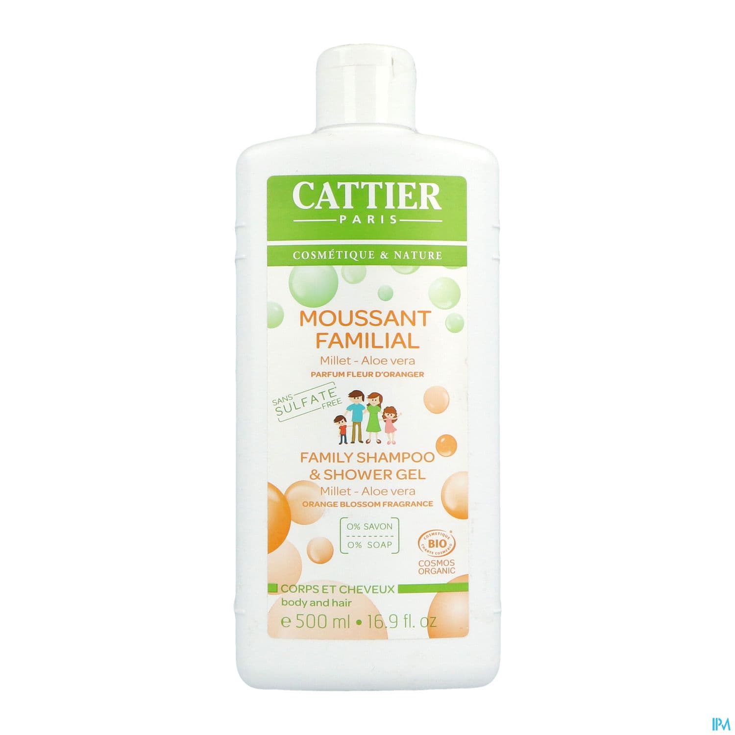 CATTIER MOUSSANT S/SULFATE 500ML — Pharmacie du Centre Gennevilliers