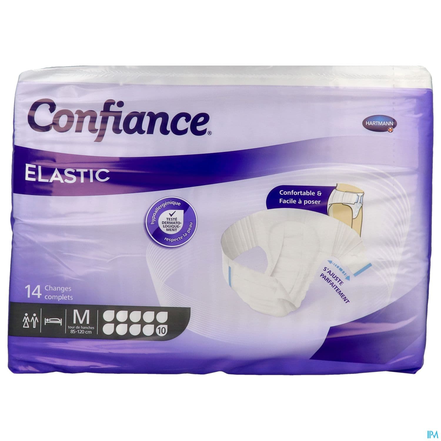 Hartmann Confiance Elastic Change Complet 10 Gouttes M 14