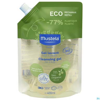 MUSTELA BIO GEL LAV CORPS/CHEV REC