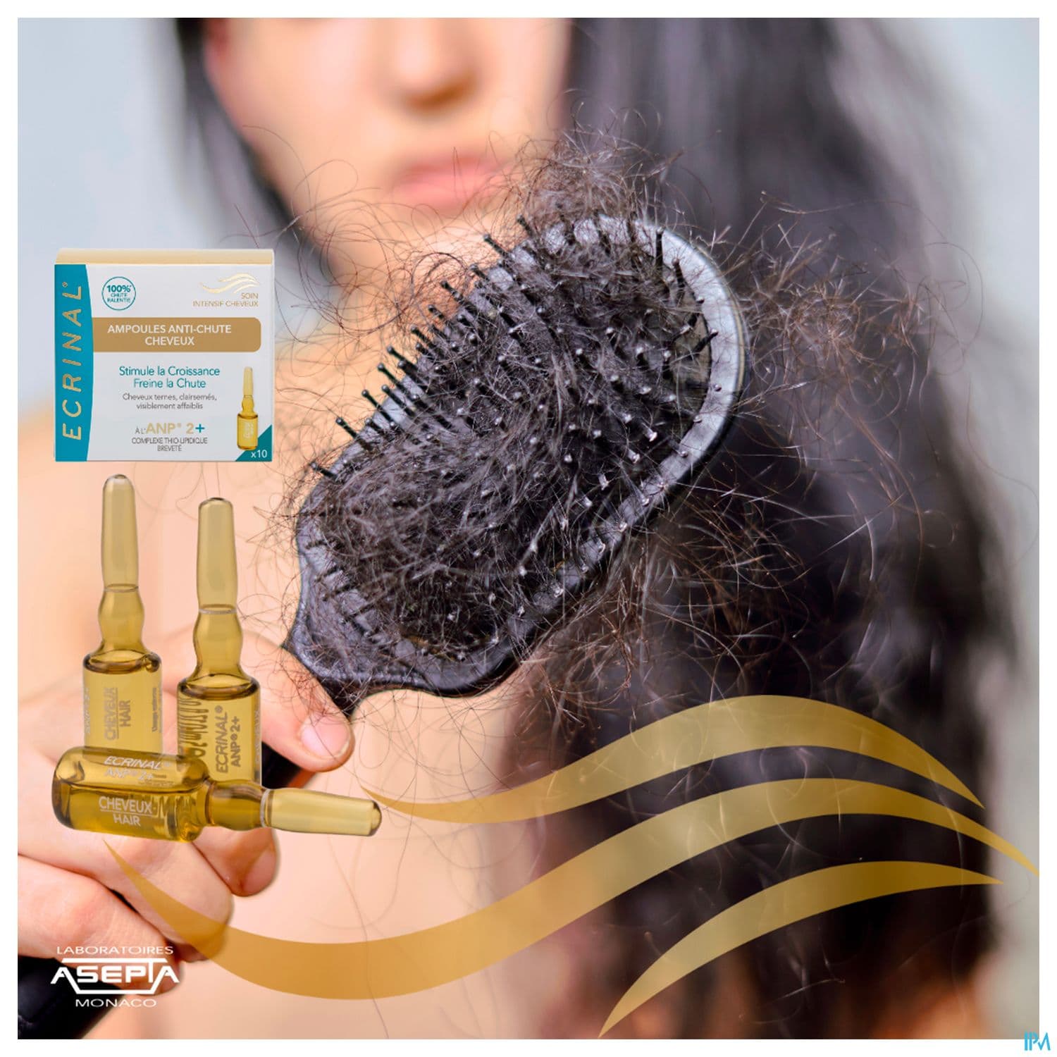 Ecrinal Capillaire Ampoules Antichute A l'anp2+ 5ml X10