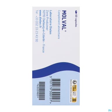 MOLVAL OMEGA 3+PEPTIDE CAPS 60