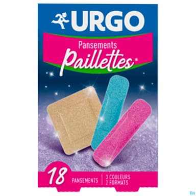Urgo Pansement Paillettes Predecoupe X18