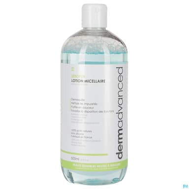 Dermadvanced Sebopur Lotion Micellaire Peaux Grasses 500ml