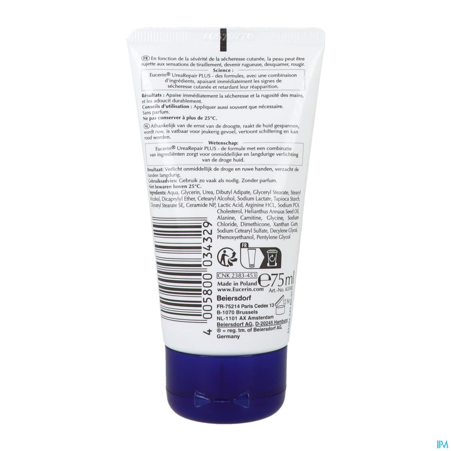 EUCERIN UREE 5% UREAREPAIR+ MAINS