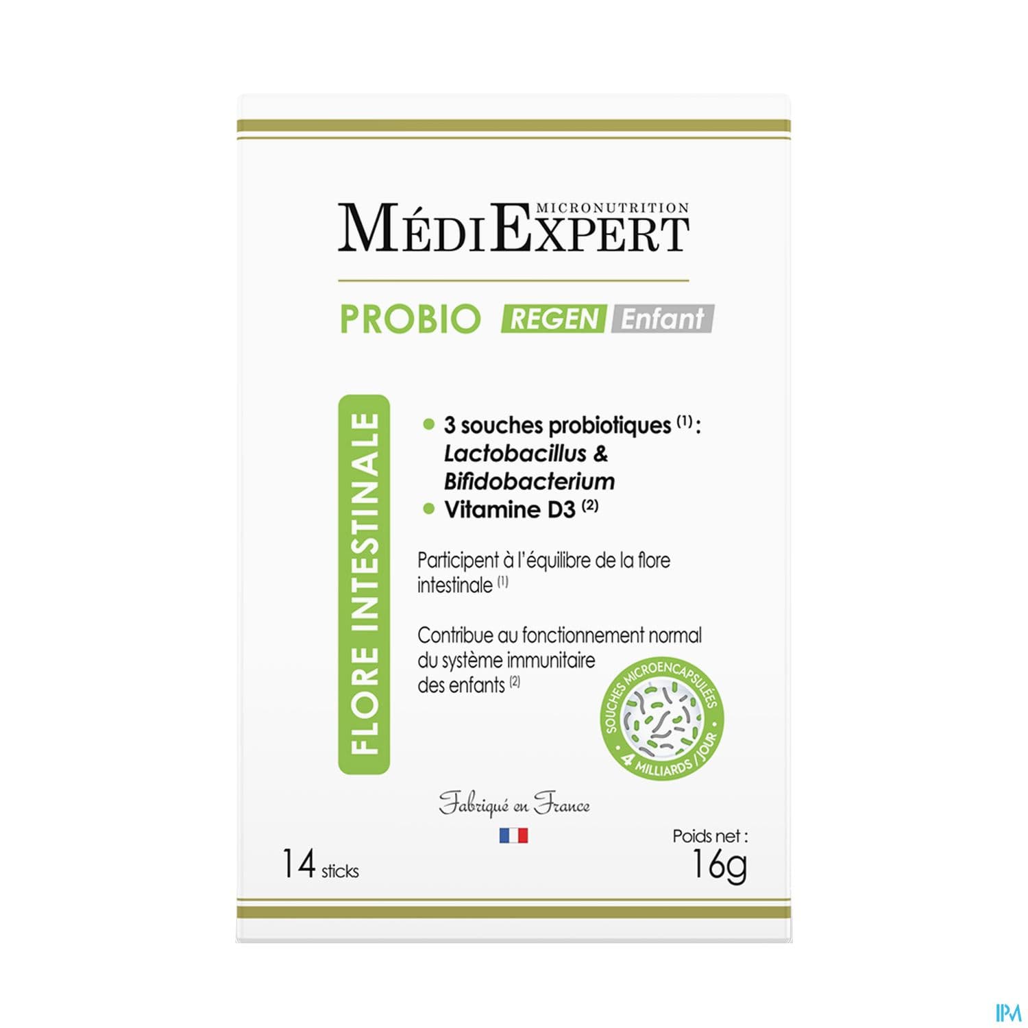 Mediexpert Probio Regen Enfant Stick 14 — Pharmacie St Honoré - Amiens