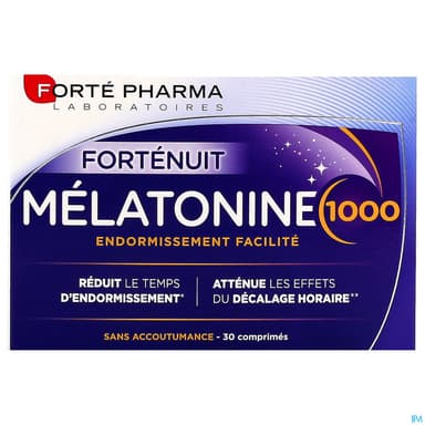 FORTENUIT MELATONINE 1000 CPR30
