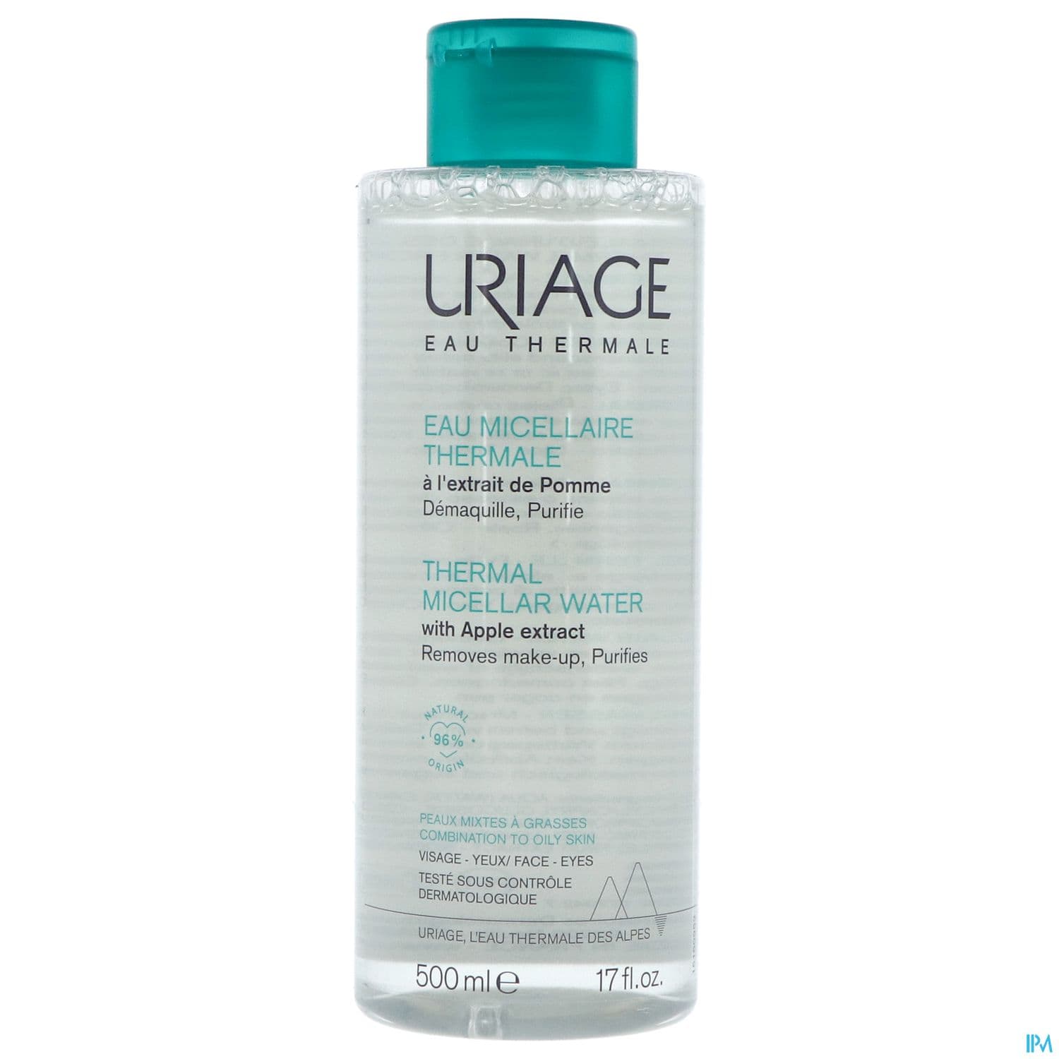 Uriage Eau Micellaire Thermale Peaux Mixtes A Grasses 500ml