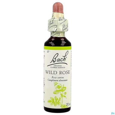 Fleurs De Bach Original 37 Wild Rose Compte Gouttes 20ml