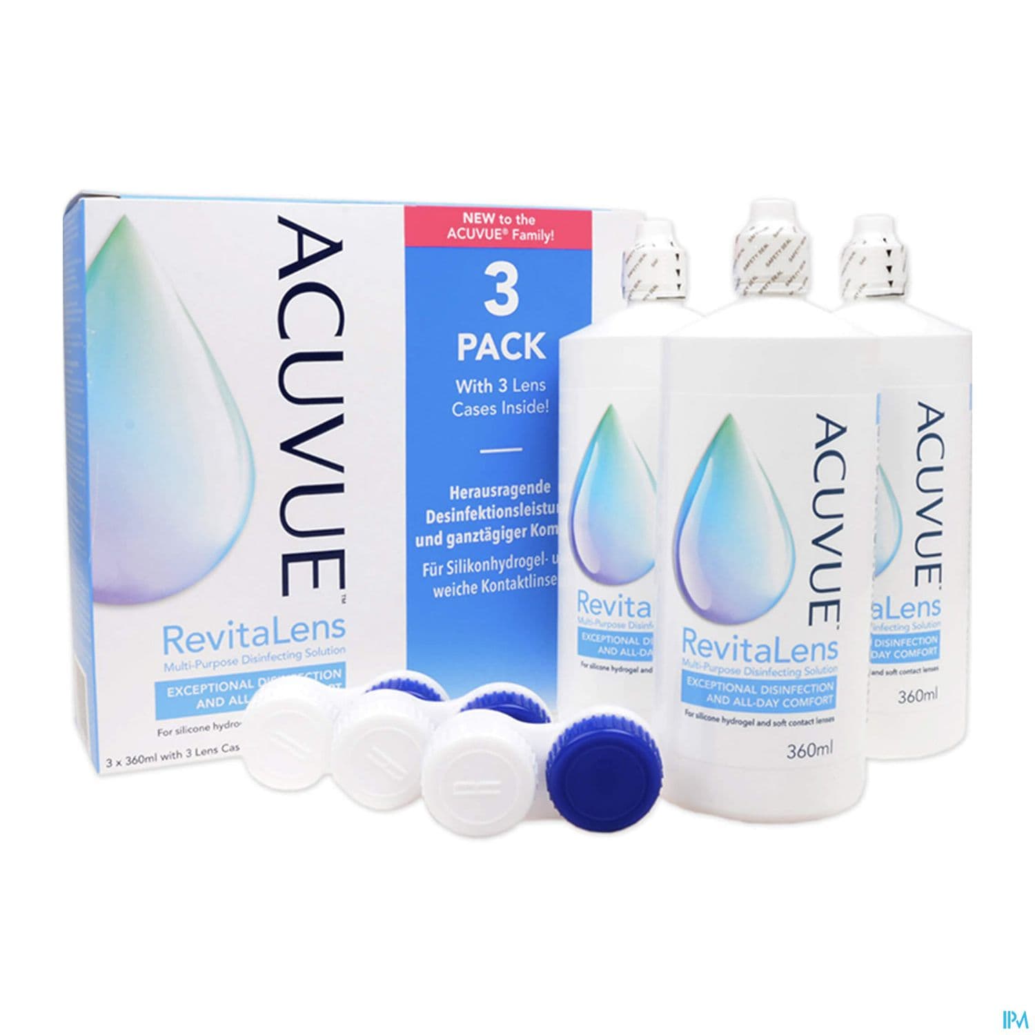 ACUVUE REVITALENS SOL 360ML X3