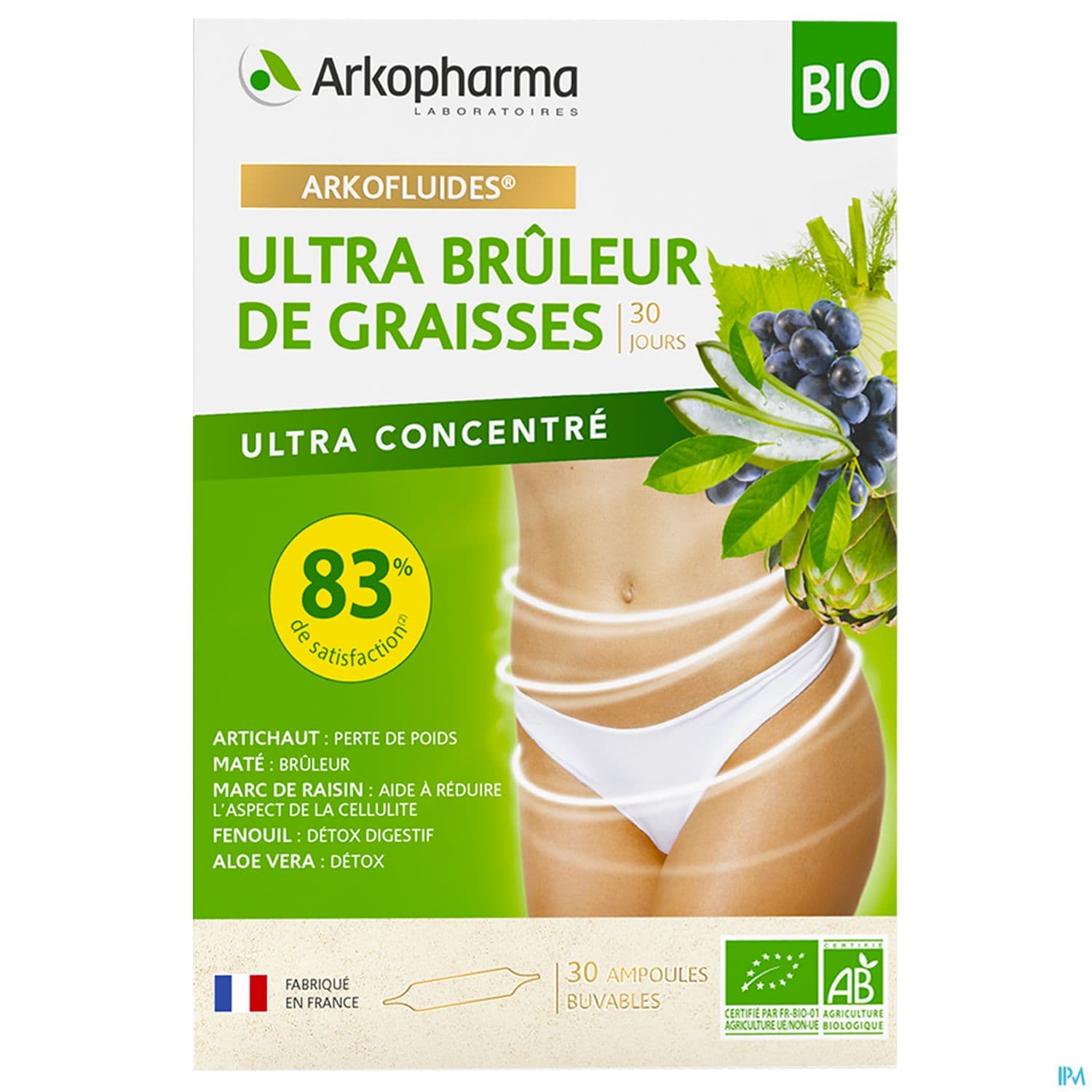 ARKOFL ULTRA BRUL GRAISS BIO AMP30