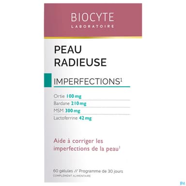 BIOCYTE PEAU RADIEUSE GELUL 60