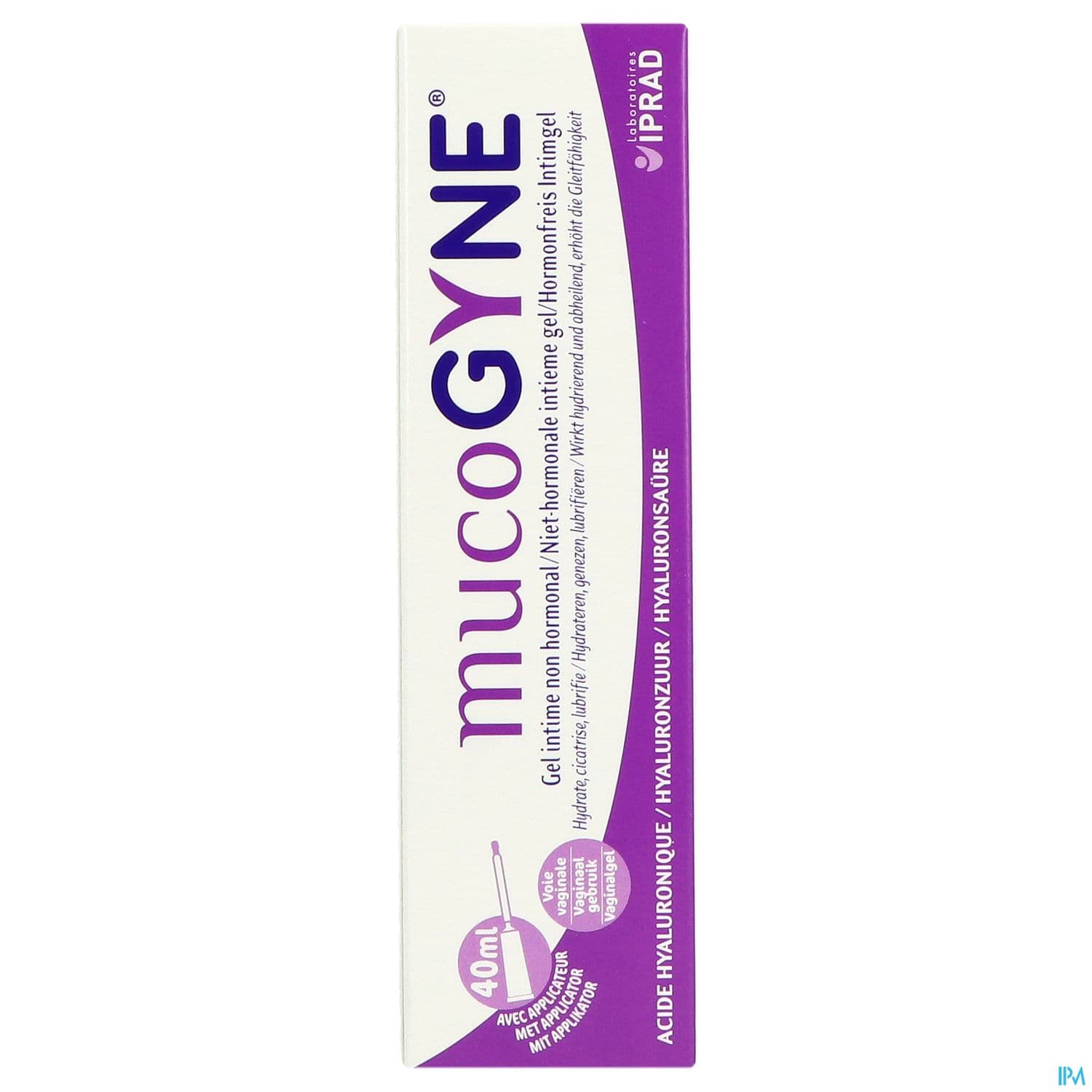 MUCOGYNE GEL INT NON HORMO AC HYALU T/40ML
