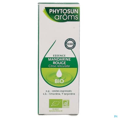 Phytosun Aroms Huile Essentielle Mandarine Rouge Bio 10ml