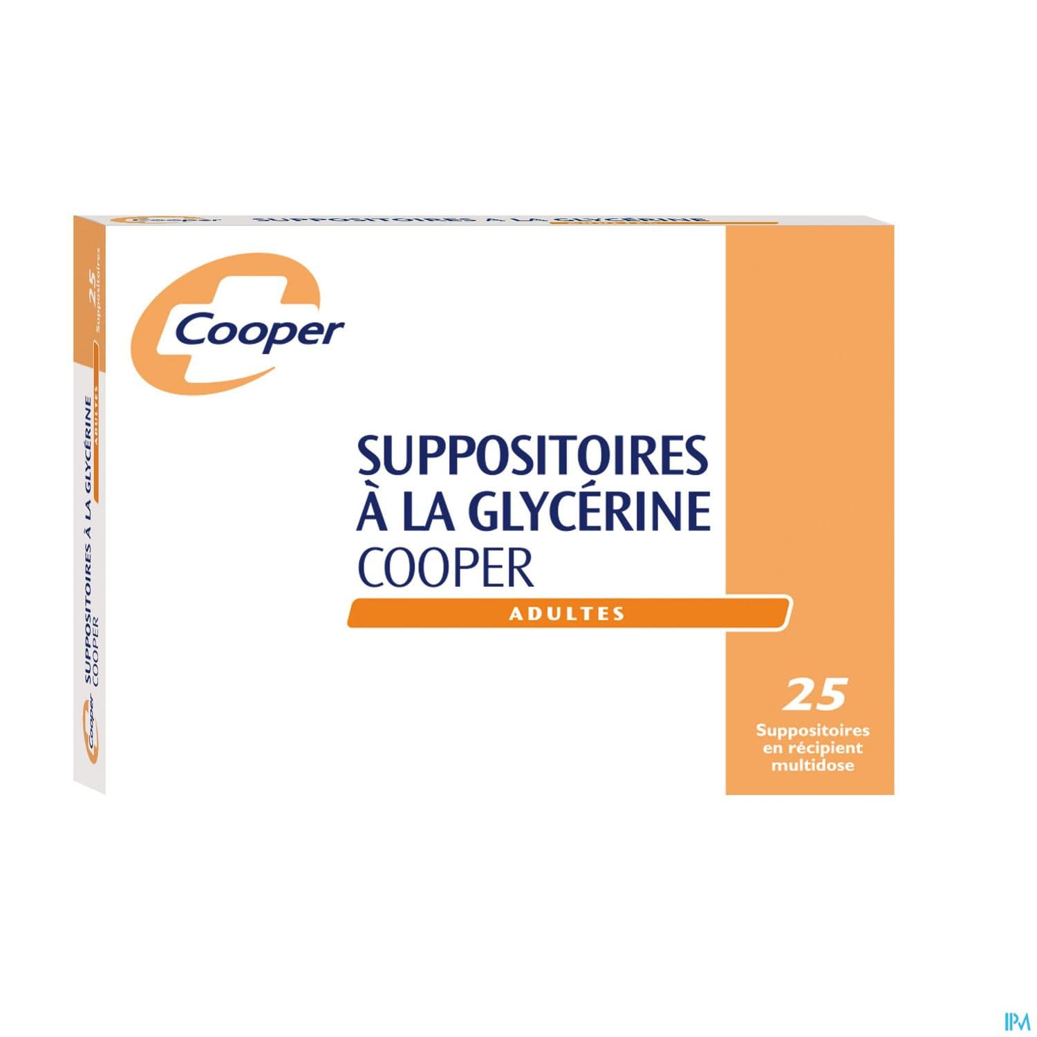 Cooper Suppositoire Glycerine Adulte Vrac 25