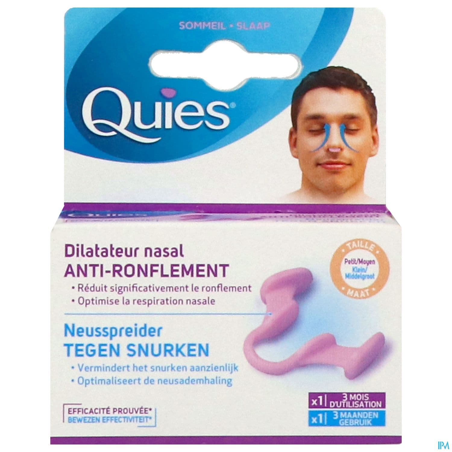 QUIES A/RONF DILATATEUR NASAL PM