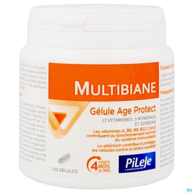 Pileje Multibiane Age Protect Gelule 120