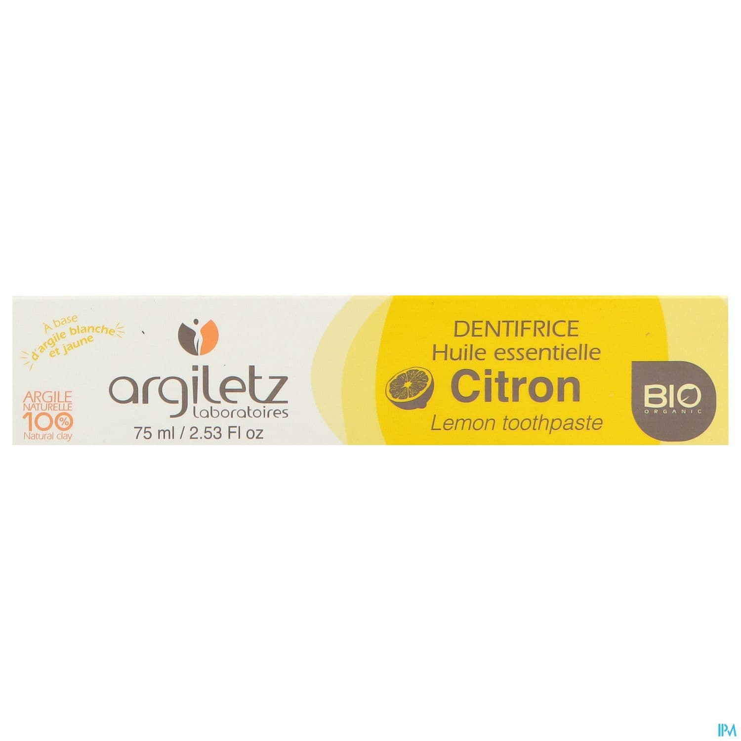 ARGILETZ DENT BIO CITRON 75ML