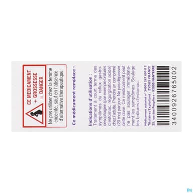PANTOPRAZOLE 20MG ZF CPR 7