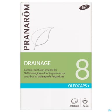 PRANAROM OLEOCAPS+8 DRAINAGE CAP30