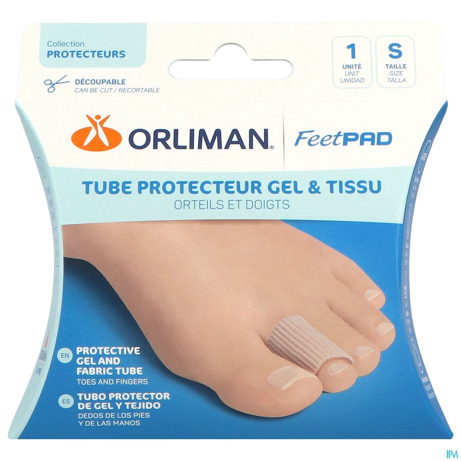Orliman Feetpad Tube Protecteur Orteils Et Doigt Ts X1