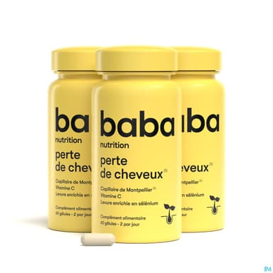 BABA PERTE DE CHEVEUX GELUL 60