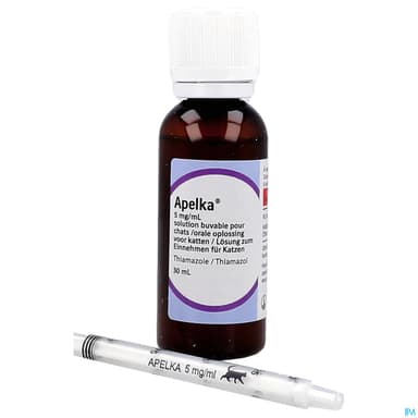 Apelka 5mg/ml Solution Buvable Chat 30ml + Sering