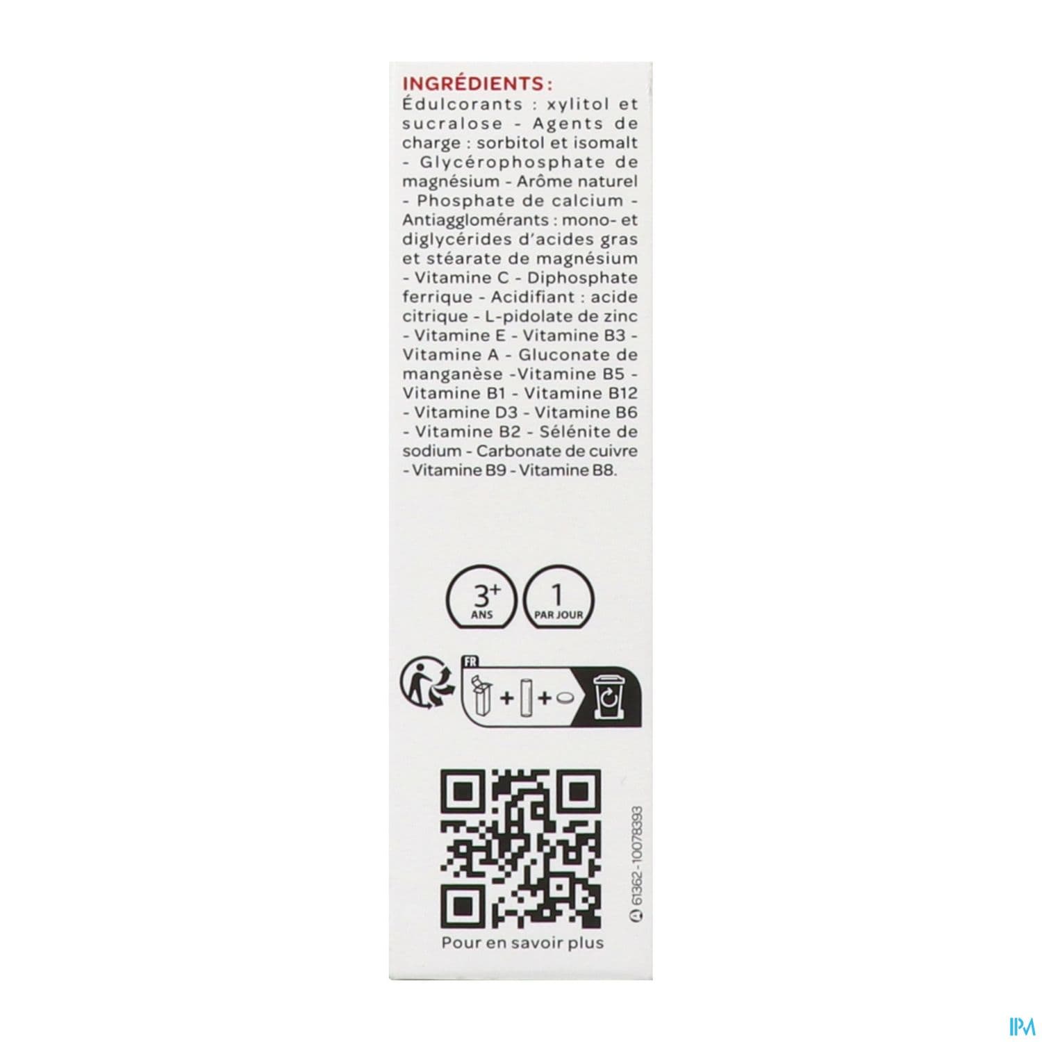 AZINC VITALITE JUNIOR COLA CPR 30