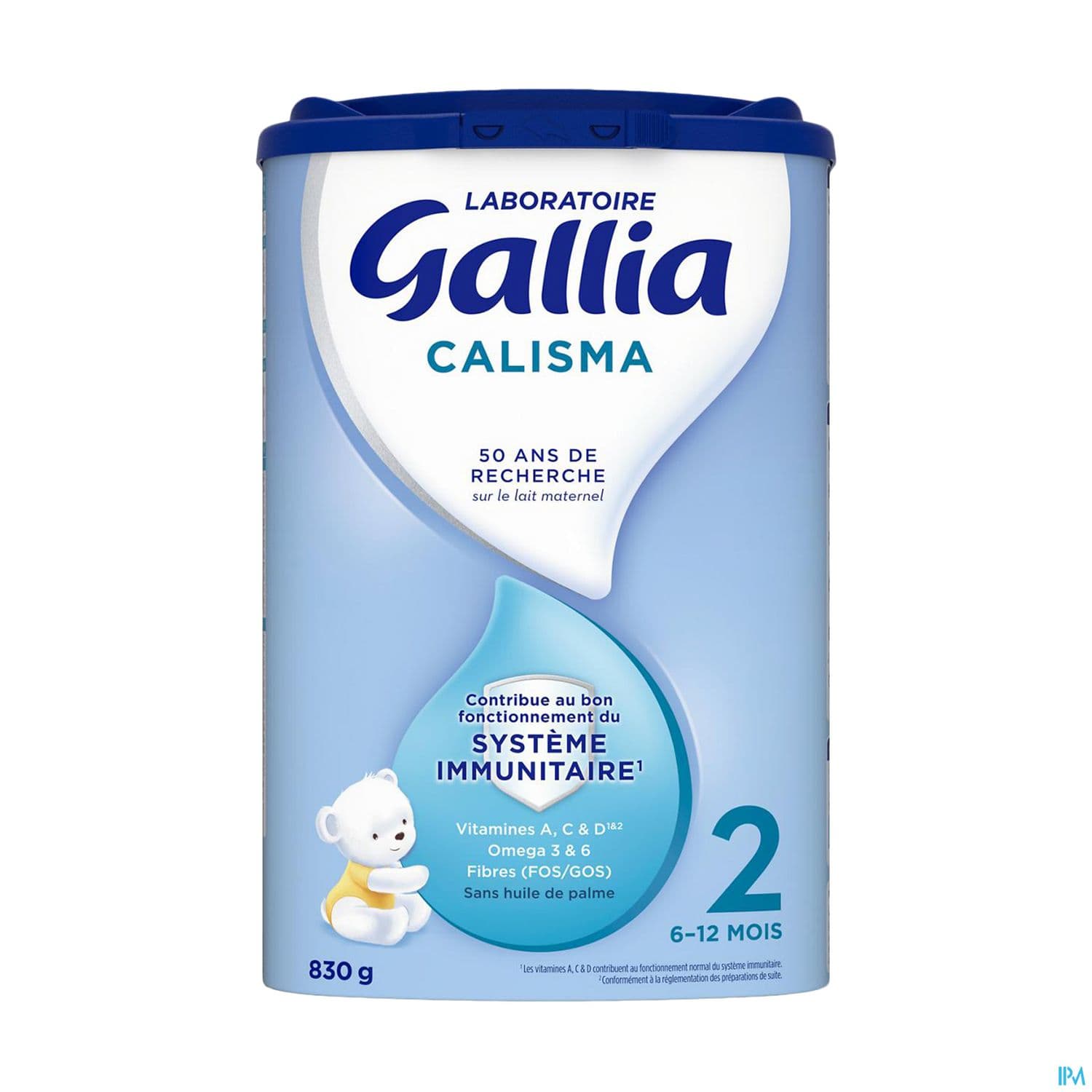 GALLIA CALISMA 2 LAIT PDR 830G