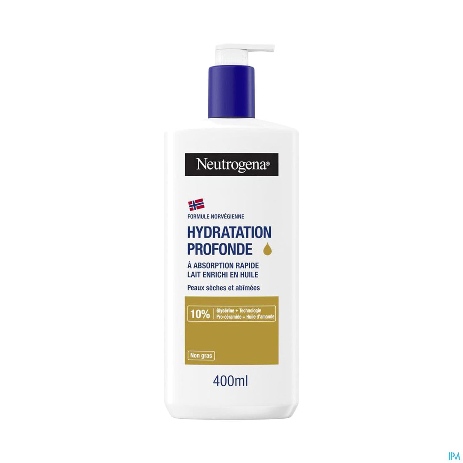 NEUTROGENA HYDR PROF LAIT HLE400ML — Pharmacie de la Gare Montparnasse