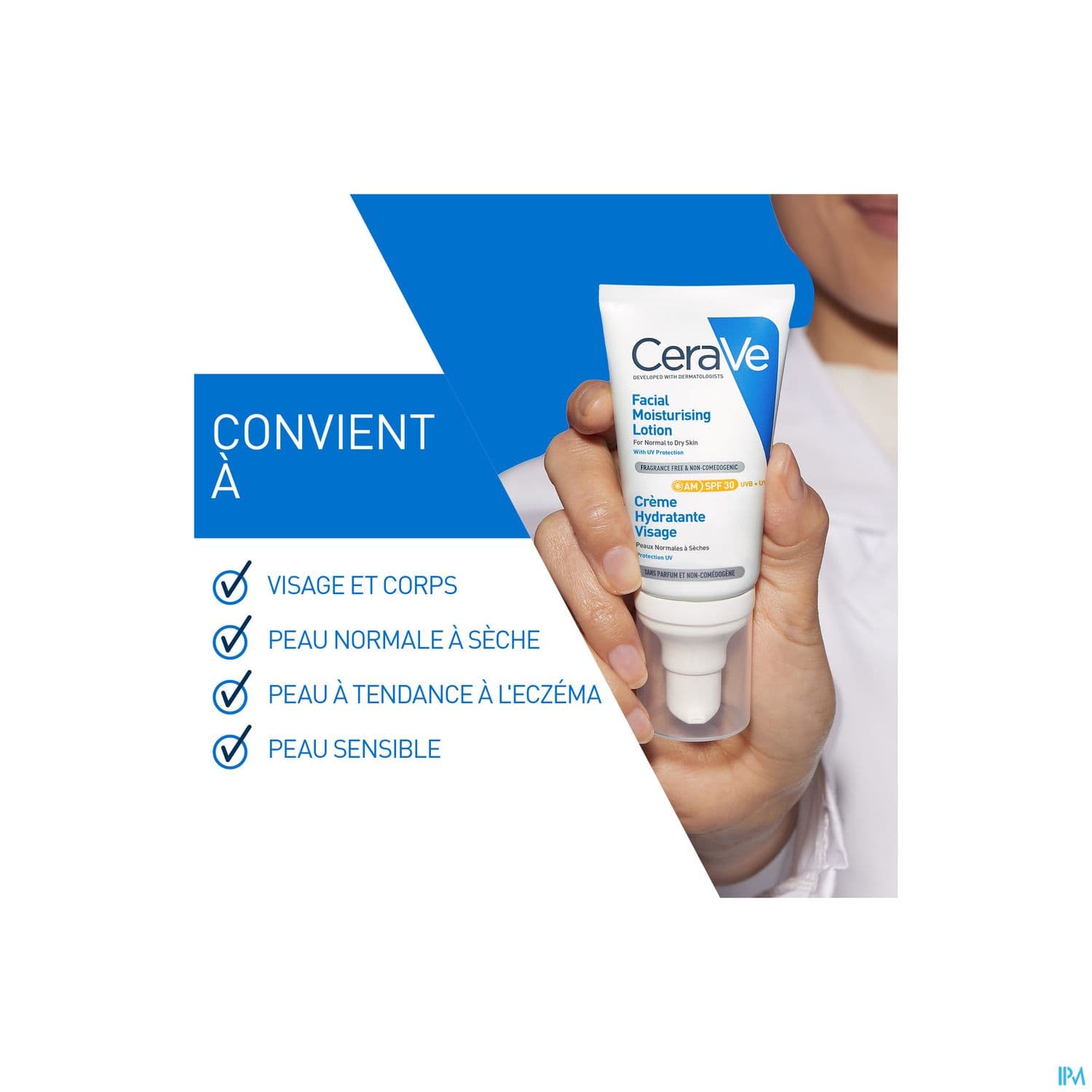 CERAVE CR HYDR VIS SPF30 JOUR 52ML