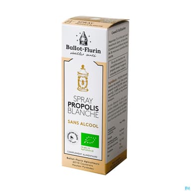 Ballot Flurin Spray Propolis Sans Alcool Bio 15ml