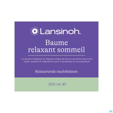 LANSINOH BAUME RELAX SOMMEIL 200ML