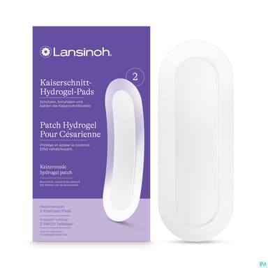 Lansinoh Patch Hydrogel Cesarienne Apaisant Et Cicatrisant 1