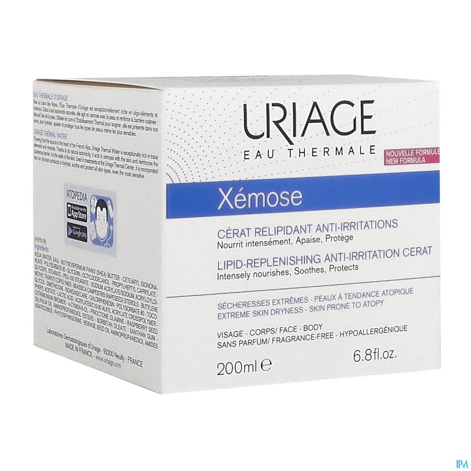 URIAGE XEMOSE CERAT RELIPID 200ML