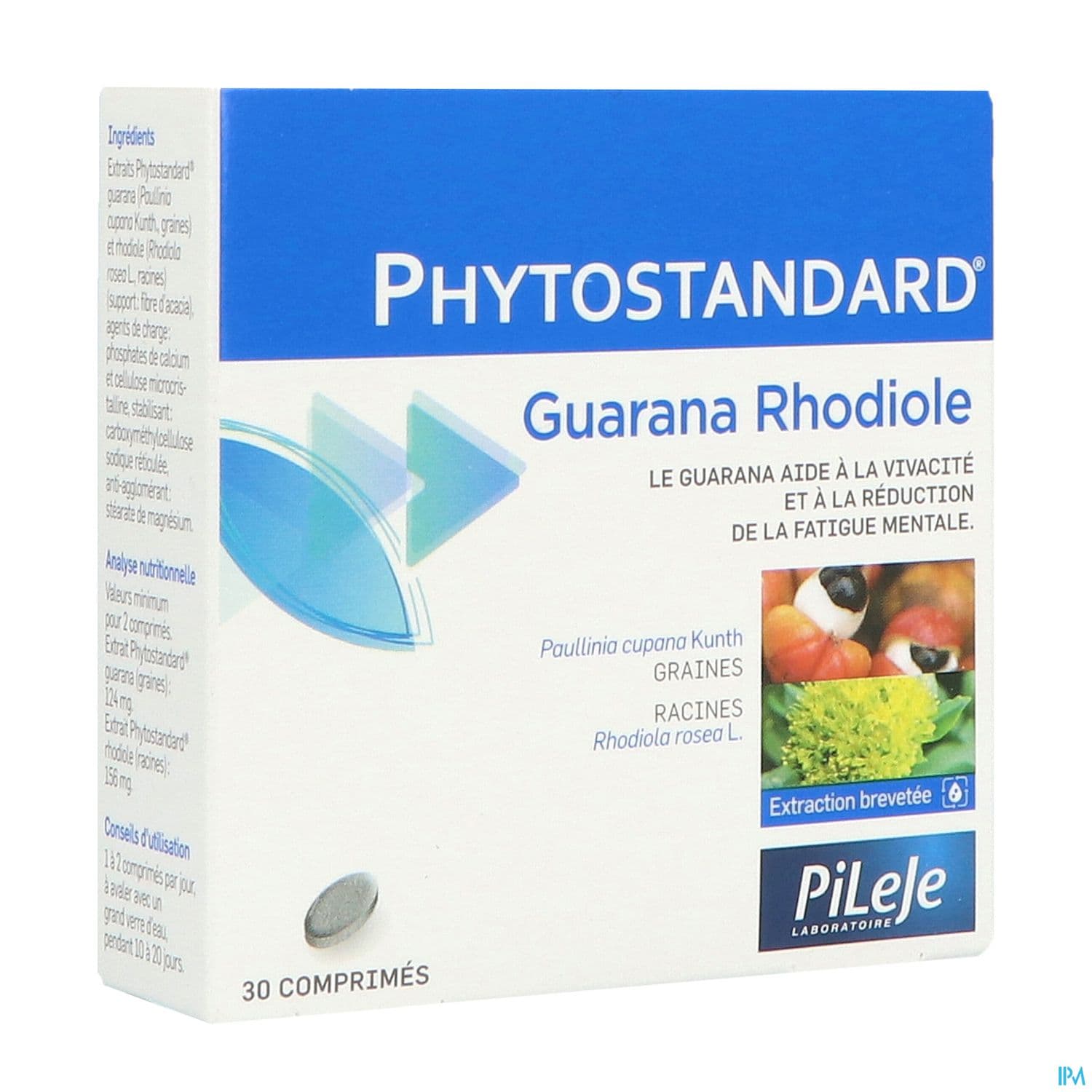 PHYTOSTANDARD Guarana Rhodiole Cpr B/30